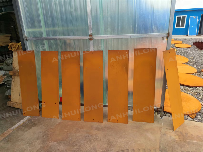 backyard corten steel screen supplier